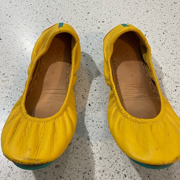 Tieks Shoes - Tieks Mustard Yellow 8 EUC
